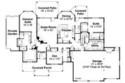 Craftsman Style House Plan - 3 Beds 5.5 Baths 4343 Sq/Ft Plan #124-930 