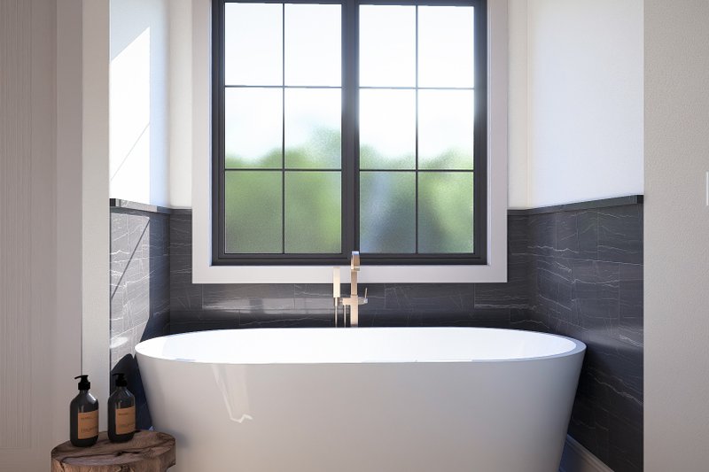 House Plan Design - Interior - Master Bathroom 1 for Cottage House Plan #455-738 - 4 bed, 3.5 bath