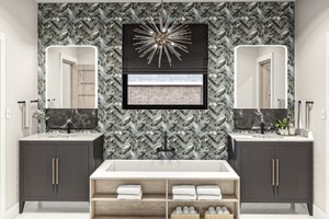 Interior - Bathroom for Modern House Plan #455-643 - 3 bed, 2 bath