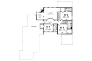 European Style House Plan - 4 Beds 4.5 Baths 3096 Sq/Ft Plan #45-160 