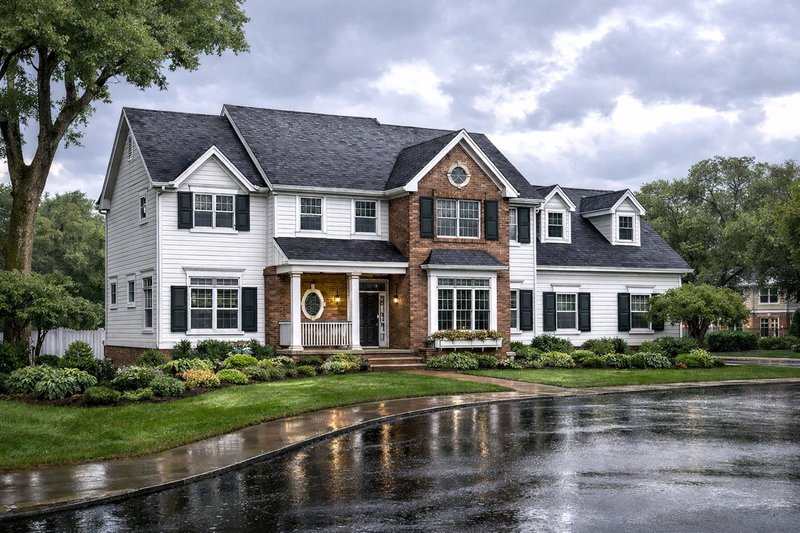 Dream House Plan - Exterior - Front Elevation 2 for Country House Plan #928-206 - 4 bed, 3.5 bath