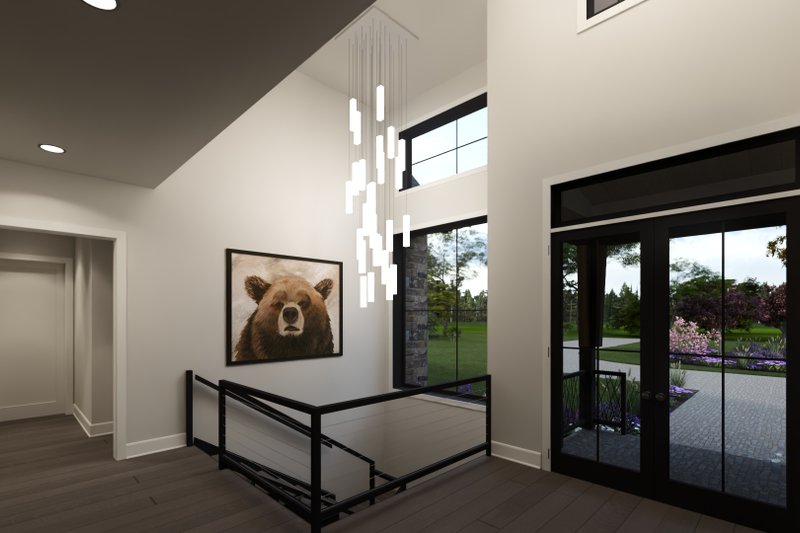 Home Plan - Interior - Entry 1 for Tudor House Plan #1069-37 - 2 bed, 2.5 bath