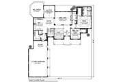 Traditional Style House Plan - 5 Beds 3.5 Baths 4441 Sq/Ft Plan #70-879 