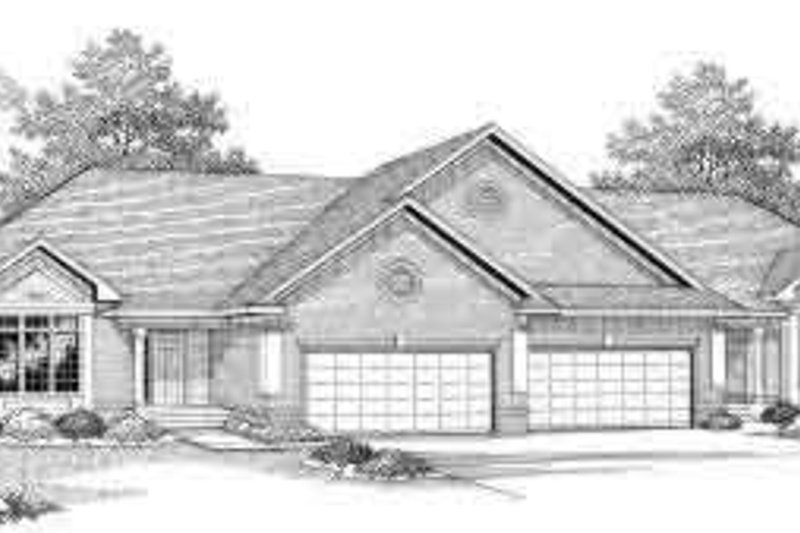 House Plan Design - Traditional Exterior - Front Elevation Plan #70-745