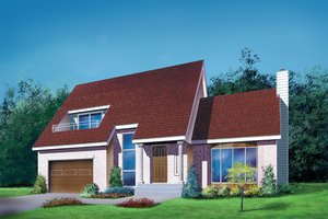 Traditional Exterior - Front Elevation Plan #25-2161