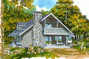 Cottage Style House Plan - 3 Beds 2 Baths 1670 Sq/Ft Plan #47-101 