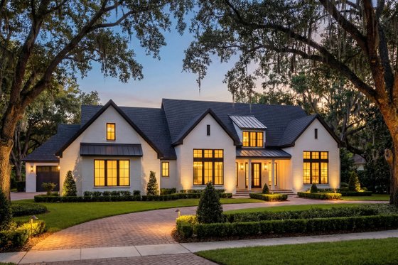 Exterior - Front Elevation 6 for Farmhouse House Plan #430-415 - 4 bed, 3.5 bath