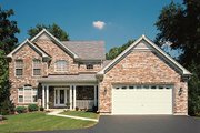 Traditional Style House Plan - 4 Beds 3.5 Baths 3138 Sq/Ft Plan #57-275 
