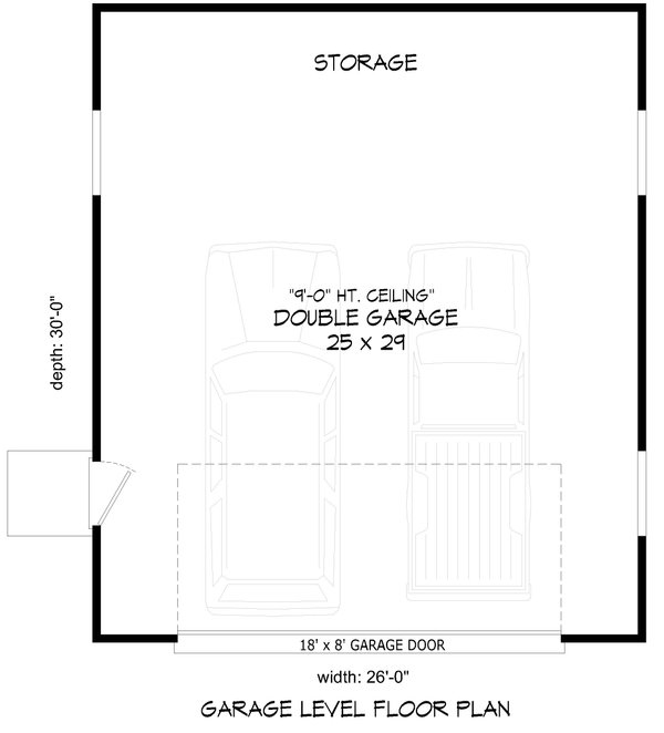 Country Floor Plan - Main Floor Plan #932-1403