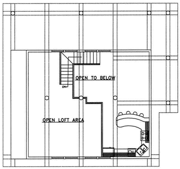 Home Plan - Modern Floor Plan - Upper Floor Plan #117-240