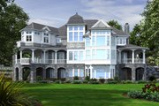 Colonial Style House Plan - 5 Beds 6.5 Baths 10275 Sq/Ft Plan #132-571 