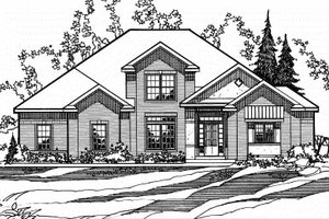 Traditional Exterior - Front Elevation Plan #31-129
