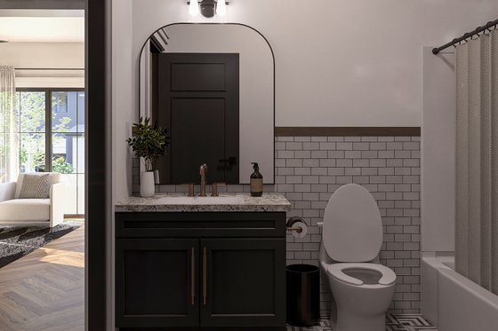 Interior - Bathroom for Modern House Plan #455-427 - 1 bed, 1 bath