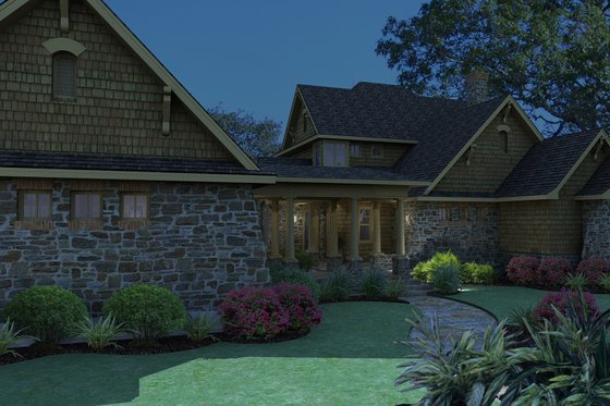 Exterior - Other Elevation 3 for Craftsman House Plan #120-167 - 3 bed, 2.5 bath