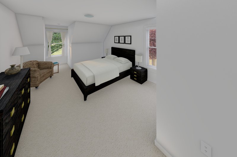 Dream House Plan - Interior - Master Bedroom 1 for Country House Plan #126-244 - 2 bed, 2 bath