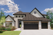 Traditional Style House Plan - 4 Beds 3.5 Baths 3551 Sq/Ft Plan #1098-14 