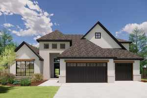 Traditional Exterior - Front Elevation Plan #1098-14