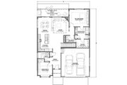 Craftsman Style House Plan - 2 Beds 2 Baths 1378 Sq/Ft Plan #1069-15 