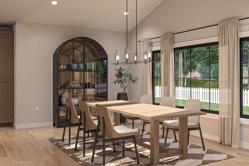 House Design - Interior - Dining Room 1 for Farmhouse House Plan #455-237 - 4 bed, 4 bath