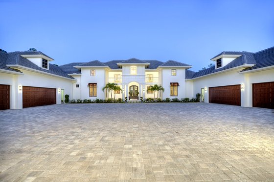 Exterior - Front Elevation 4 for Contemporary House Plan #930-512 - 4 bed, 4.5 bath