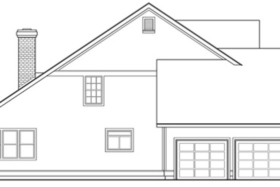 Exterior - Other Elevation for Farmhouse House Plan #124-193 - 3 bed, 2.5 bath