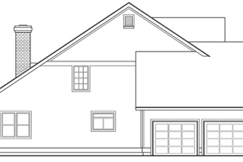 Home Plan - Exterior - Other Elevation for Farmhouse House Plan #124-193 - 3 bed, 2.5 bath