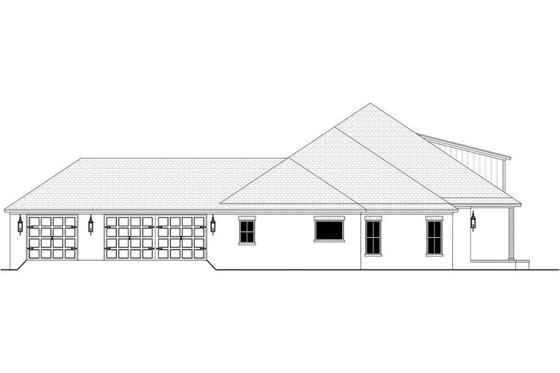 Dream House Plan - Exterior - Other Elevation for Farmhouse House Plan #430-276 - 4 bed, 3.5 bath