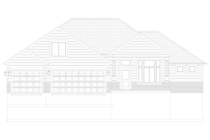 Architectural House Design - Exterior - Front Elevation 5 for Farmhouse House Plan #1060-247 - 3 bed, 3.5 bath