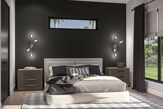 Interior - Master Bedroom for Modern House Plan #455-560 - 3 bed, 2 bath