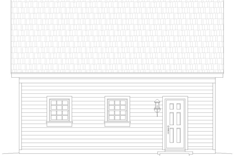 Home Plan - Exterior - Other Elevation for Craftsman House Plan #932-1377, 0 bath