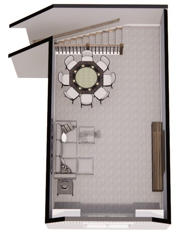 Farmhouse Floor Plan - Upper Floor Plan #51-1232