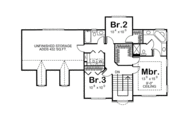 Traditional Style House Plan - 3 Beds 2.5 Baths 1783 Sq/Ft Plan #455-179 