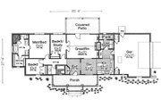 Ranch Style House Plan - 3 Beds 2.5 Baths 1562 Sq/Ft Plan #310-603 