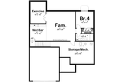 Farmhouse Style House Plan - 3 Beds 2 Baths 1613 Sq/Ft Plan #455-593 