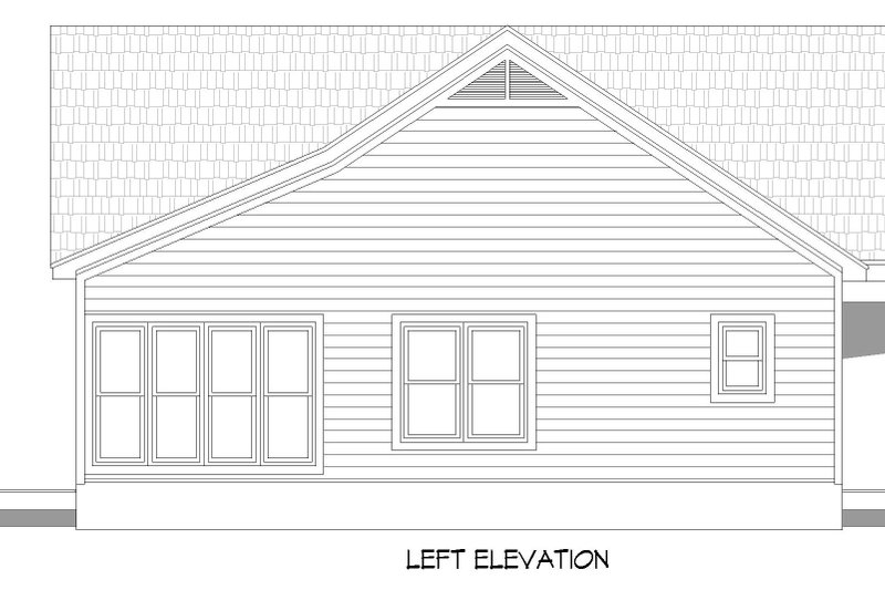 Home Plan - Exterior - Other Elevation for Country House Plan #932-592 - 2 bed, 2 bath