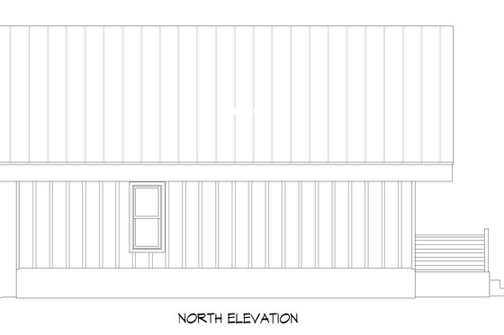 Exterior - Other Elevation for Contemporary House Plan #932-908 - 2 bed, 1 bath