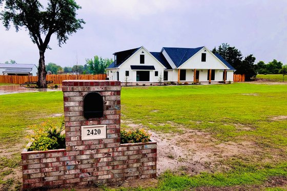 Exterior - Front Elevation 4 for Craftsman House Plan #430-201 - 4 bed, 3 bath