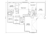 Ranch Style House Plan - 6 Beds 3.5 Baths 3256 Sq/Ft Plan #5-238 