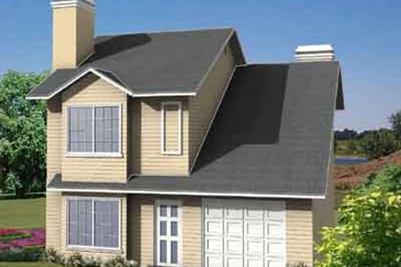 House Blueprint - Traditional Exterior - Front Elevation Plan #1-188