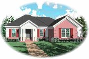 Southern Style House Plan - 3 Beds 2 Baths 1551 Sq/Ft Plan #81-238 