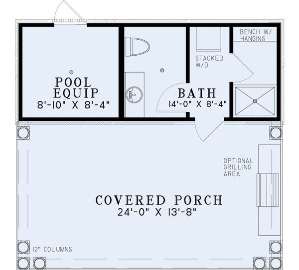 House Plan Design - European Floor Plan - Main Floor Plan #17-2585