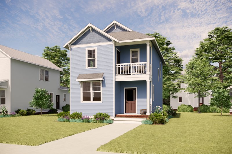 Dream House Plan - Exterior - Front Elevation 2 for Traditional House Plan #936-27 - 3 bed, 2.5 bath