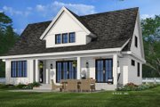 Farmhouse Style House Plan - 4 Beds 3.5 Baths 2588 Sq/Ft Plan #51-1303 