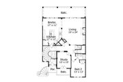 Mediterranean Style House Plan - 3 Beds 3 Baths 3384 Sq/Ft Plan #411-721 