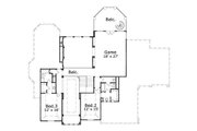 Mediterranean Style House Plan - 4 Beds 4.5 Baths 4184 Sq/Ft Plan #411-598 