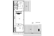 Modern Style House Plan - 4 Beds 3.5 Baths 2845 Sq/Ft Plan #520-2 