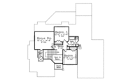 European Style House Plan - 3 Beds 2.5 Baths 2438 Sq/Ft Plan #52-232 