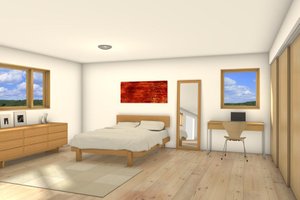 Interior - Other 4 for Modern House Plan #497-24 - 2 bed, 2 bath