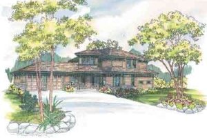Traditional Exterior - Front Elevation Plan #124-465