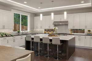 Interior - Kitchen for Contemporary House Plan #1066-125 - 5 bed, 4.5 bath